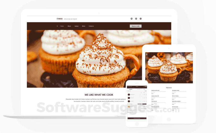 Click - Website Builder for Restaurants Screenshot1